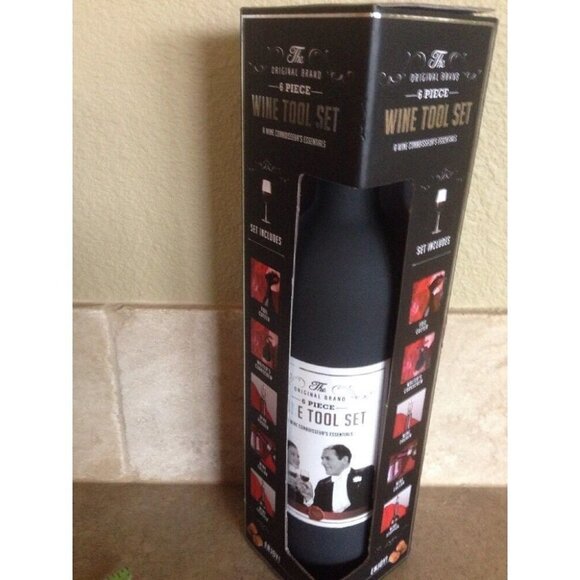 THE ORIGINAL 6 Piece Premium Wine Opener Set Wine Accessories Tool Kit - Picture 4 of 10